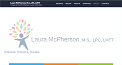 Desktop Screenshot of lauramcpherson.com